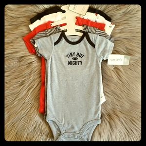 Carter's 5-piece baby boy original body suits